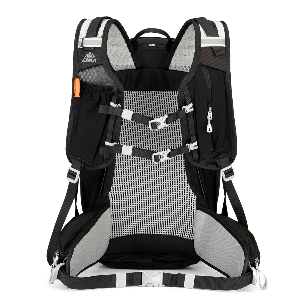 AZELA A1378 30L Schwarz – Rückansicht