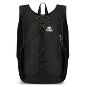 Leichter Wanderrucksack 15L für Damen und Herren, faltbarer Tagesrucksack mit Handytasche am Schultergurt, wasserdichtes & strapazierfähiges Material, ideal für Reisen, Camping, Radfahren und Outdoor-Aktivitäten-M258E17