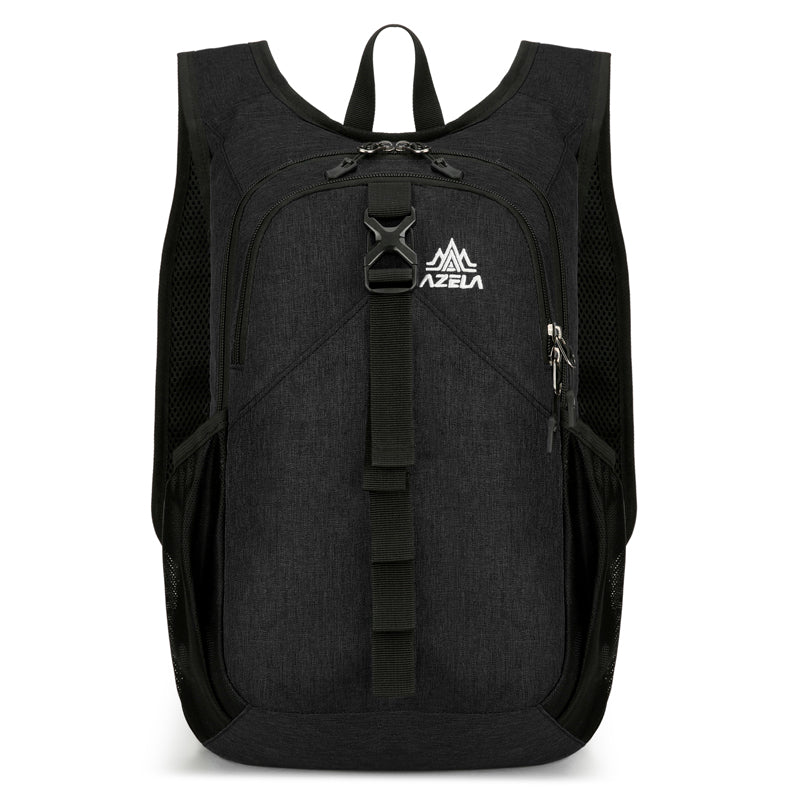 Leichter Wanderrucksack 15L für Damen und Herren, faltbarer Tagesrucksack mit Handytasche am Schultergurt, wasserdichtes & strapazierfähiges Material, ideal für Reisen, Camping, Radfahren und Outdoor-Aktivitäten-M258E17