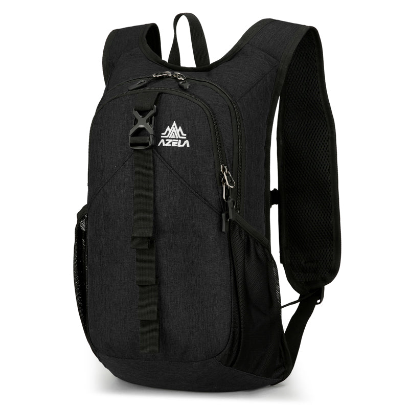 Leichter Wanderrucksack 15L für Damen und Herren, faltbarer Tagesrucksack mit Handytasche am Schultergurt, wasserdichtes & strapazierfähiges Material, ideal für Reisen, Camping, Radfahren und Outdoor-Aktivitäten-M258E17
