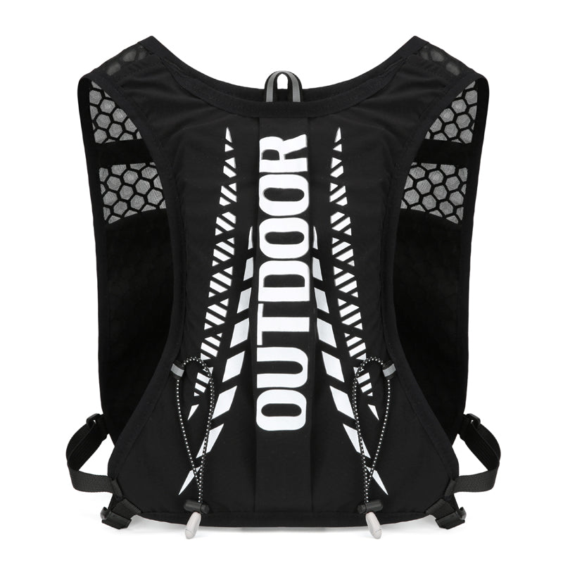 5L Wander-Wasserrucksack – Hydration Rucksack für Damen & Herren, Leichter Sportrucksack mit reflektierenden Streifen für Laufen, Radfahren und Outdoor-Aktivitäten-M258E24