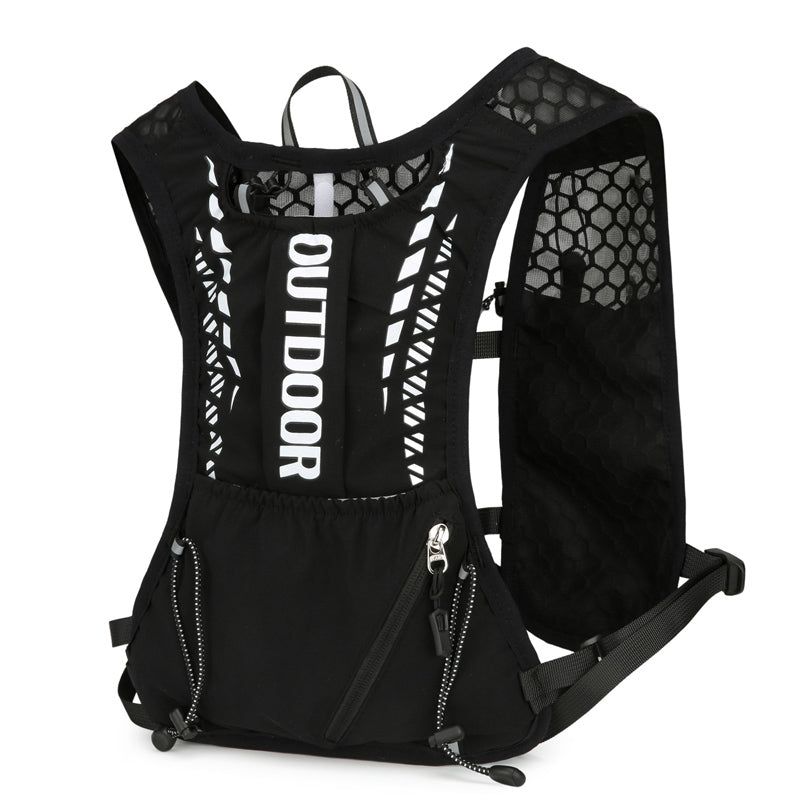 5L Wander-Wasserrucksack – Hydration Rucksack für Damen & Herren, Leichter Sportrucksack mit reflektierenden Streifen für Laufen, Radfahren und Outdoor-Aktivitäten-M258E20