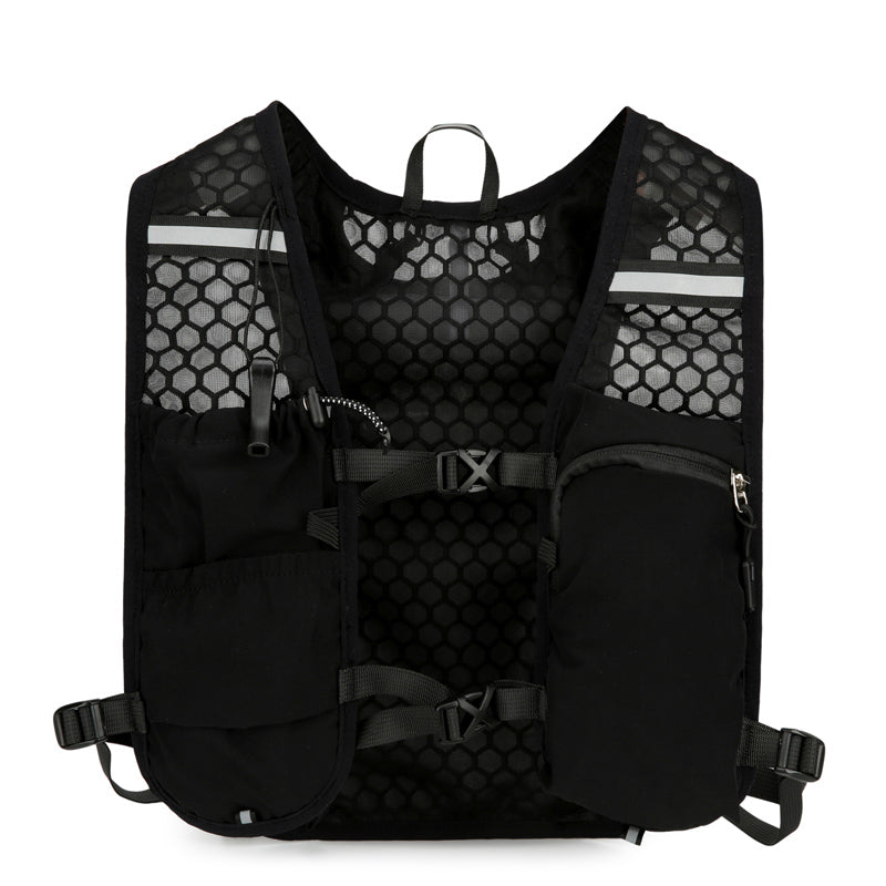 5L Wander-Wasserrucksack – Hydration Rucksack für Damen & Herren, Leichter Sportrucksack mit reflektierenden Streifen für Laufen, Radfahren und Outdoor-Aktivitäten-M258E20