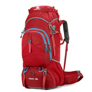 80L Outdoor Wanderrucksack – Wasserdicht, MOLLE, Trekkingrucksack, Trageunterstützung aus Aluminiumlegierung, Reisetasche-M258E38