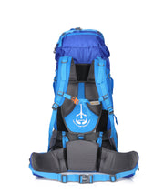 80L Wanderrucksack, MOLLE, Wasserdicht, Trekkingrucksack, Outdoor, bag, Waterproof, Trageunterstützung aus Aluminiumlegierung, Reisetasche, 1,65 kg, 80cm * 30cm * 40cm