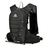 18L Laufweste für Damen und Herren, ultraleichter and wasserabweisender Fahrradrucksack  – Schwarz-M258E31