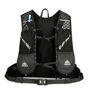 18L Laufweste für Damen und Herren, ultraleichter and wasserabweisender Fahrradrucksack  – Schwarz-M258E31