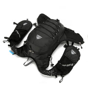 18L Laufweste für Damen und Herren, ultraleichter and wasserabweisender Fahrradrucksack  – Schwarz-M258E31