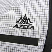 15L Faltbarer Trinkrucksack – Leichter, wasserdichter Wanderrucksack für Damen & Herren, Outdoor, Hiking, Radfahren, Reisen, Sport, Festival, mit Vielseitigen Taschen & Trekkingstockhalter – Schwarz/Weiß-M258E22