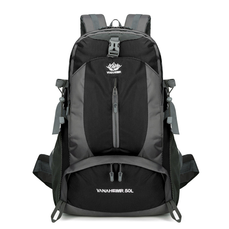 Outdoor Wanderrucksack 50L – Grün & Schwarz – Vielseitiger Trekkingrucksack für Damen & Herren-M258E12