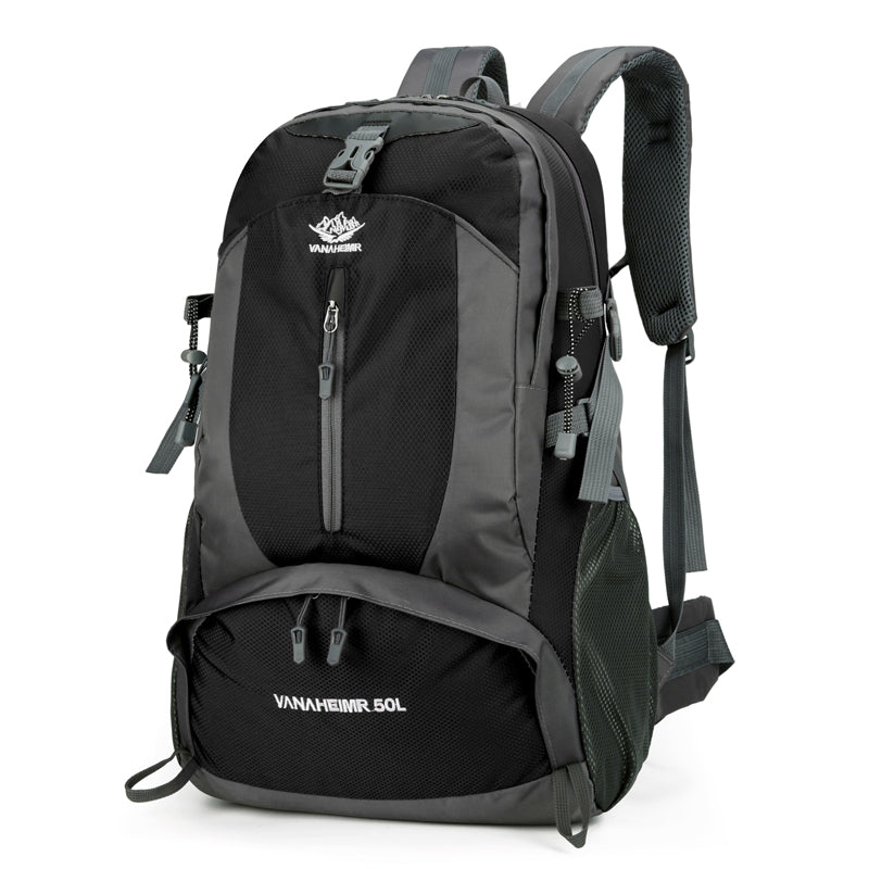Outdoor Wanderrucksack 50L – Grün & Schwarz – Vielseitiger Trekkingrucksack für Damen & Herren-M258E12