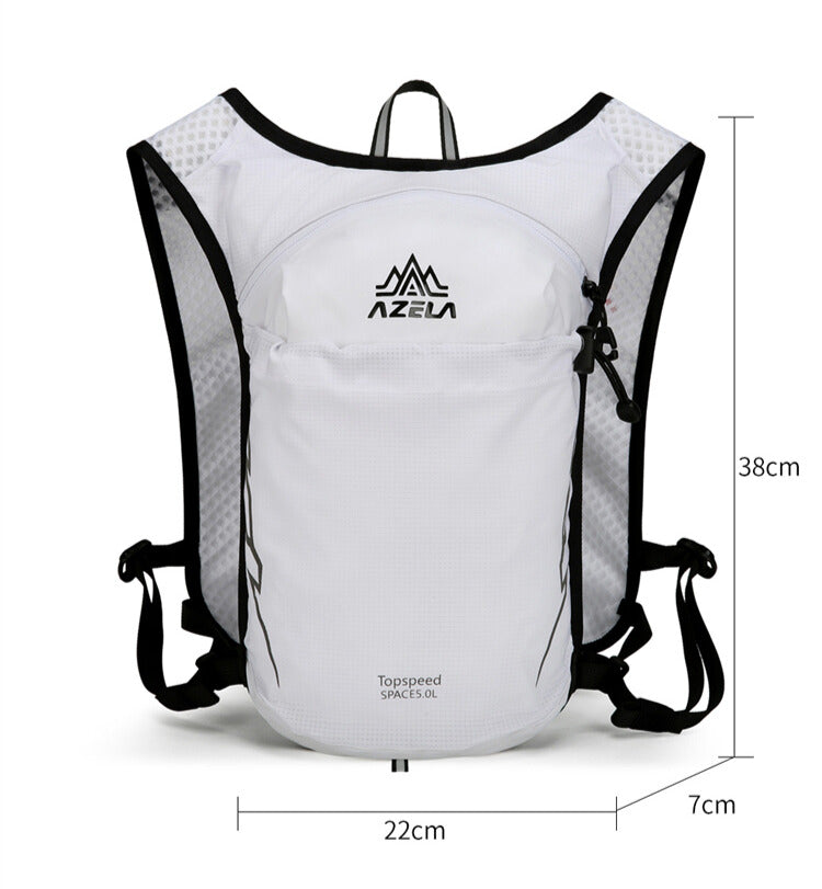 10L Laufweste für Herren & Damen – Atmungsaktiver, Leichter Trinkrucksack für Trailrunning, Marathon, Radfahren und Wandern-M258E25