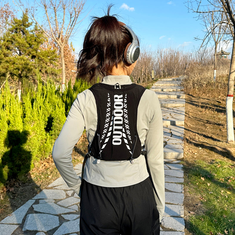 5L Wander-Wasserrucksack – Hydration Rucksack für Damen & Herren, Leichter Sportrucksack mit reflektierenden Streifen für Laufen, Radfahren und Outdoor-Aktivitäten-M258E24