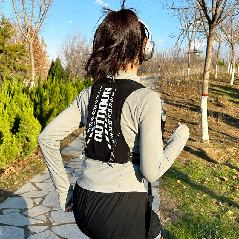 5L Wander-Wasserrucksack – Hydration Rucksack für Damen & Herren, Leichter Sportrucksack mit reflektierenden Streifen für Laufen, Radfahren und Outdoor-Aktivitäten-M258E24