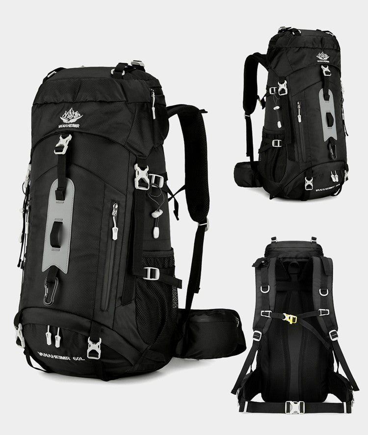 Trekkingrucksack Schwarz 60L-M258E01
