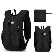 Leichter Wanderrucksack 15L für Damen und Herren, faltbarer Tagesrucksack mit Handytasche am Schultergurt, wasserdichtes & strapazierfähiges Material, ideal für Reisen, Camping, Radfahren und Outdoor-Aktivitäten-M258E17